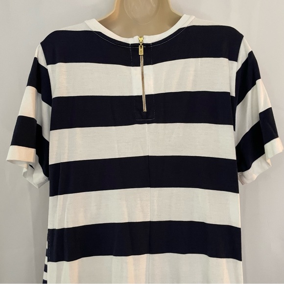 Tommy Bahama Striped Shift Pima Cotton Dress - Picture 5 of 9